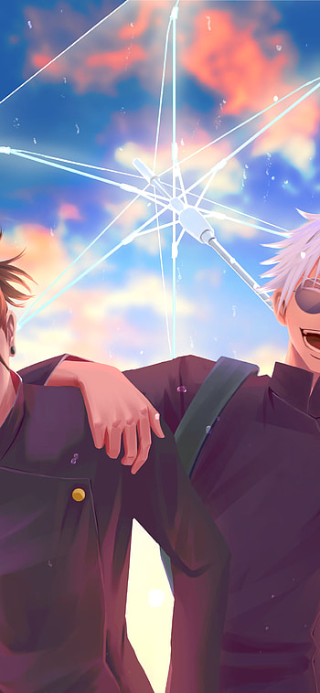Satoru Gojo & Suguru Geto, Anime, Jujutsu Kaisen HD phone wallpaper