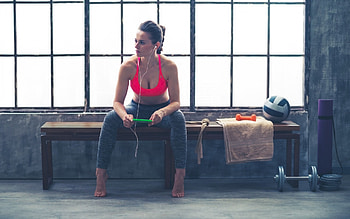 Fitness, women, girl, model HD wallpaper