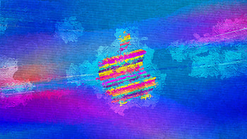 Apple's logo, wall, colorful HD wallpaper