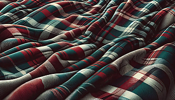 Plaid Fabric Waves, flannel, plaid, fabric, textile, pattern HD wallpaper