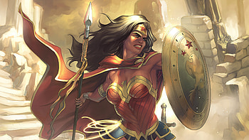Sensational Wonder Woman , wonder-woman, superheroes, artist, artwork, digital-art, artstation HD wallpaper