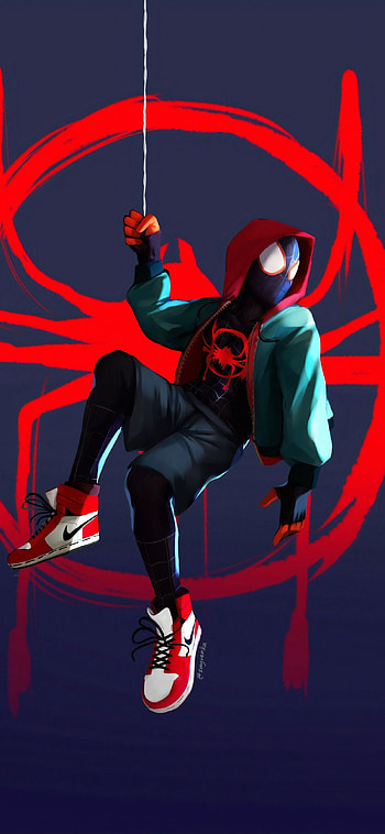 Spiderman - Spider Man Miles Morales - -, Miles Morales Logo HD phone wallpaper