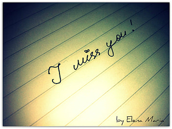 i miss you, you and me, miss, letter, love HD wallpaper