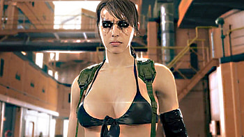 Metal Gear Solid 5 Phantom Pain 60 FPS Quiet Trailer - English - YouTube HD wallpaper
