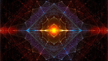 Abstract, Bright, Pattern, Fractal, Glow HD wallpaper