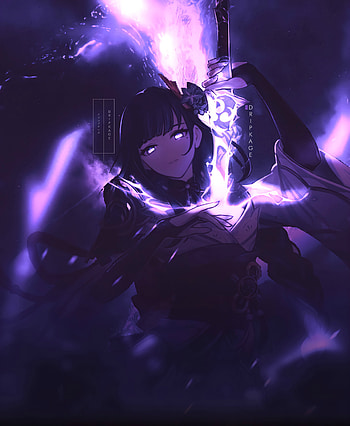 Raiden Shogun, baal, genshin HD phone wallpaper