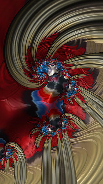 Trippy Psychedelic Fractal Art, trippy, psychedelic, hippie, Abstract, fractal HD phone wallpaper