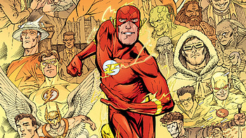 Comic, Flash HD wallpaper