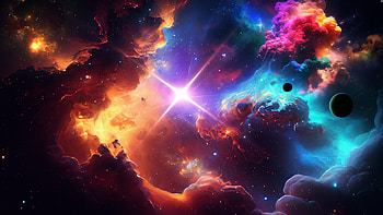 Cosmic events, star, space, universe, supernova, cosmos, Sci Fi, planet HD wallpaper