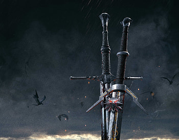 The Witcher 3 Wild Hunt Sword 10k, the-witcher-3, games, ps4-games, xbox-games, pc-games, sword HD wallpaper