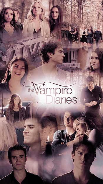 Vampire Diaries , TV series, Dark aesthetics, Mystic Falls HD phone wallpaper