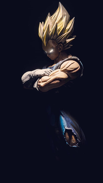 veg- thefunksolbrother, art, goku, dragon ball, black, ssj, saiyan, digital art, dragon ball z, dark , super saiyan, dark, dragon ball super, princegupta, anime HD phone wallpaper