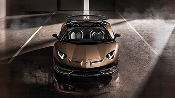 SVJ Roadster Front, Lamborghini Aventador HD wallpaper