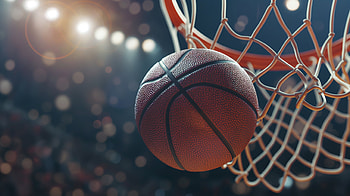 Basketball Scoring Moment, basketball HD wallpaper