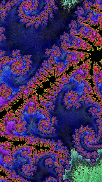 Fractal Art Trippy Psychedelic Background for Smart, Abstract, fractal HD phone wallpaper