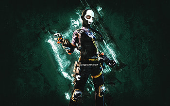 Fortnite Shadow Jules Skin, Fortnite, main characters, turquoise stone background, Shadow Jules, Fortnite skins, Shadow Jules Skin, Shadow Jules Fortnite, Fortnite characters HD wallpaper
