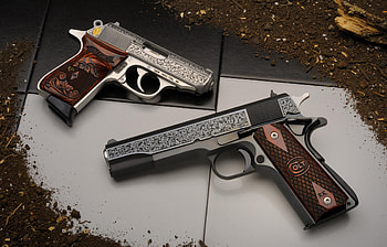 Pistol, Weapons HD wallpaper