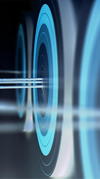 Target symbol, Bullseye visualization, Precision focus, Goal setting HD phone wallpaper