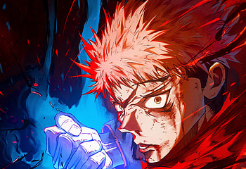 Yuji Itadori, Yuji Itadori, Anime, Jujutsu Kaisen HD wallpaper