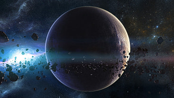 Stars, Universe, Galaxy, Planet, Asteroids, Belt HD wallpaper