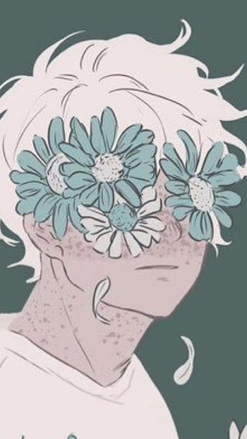 Transparency, aesthetic, green, flower HD phone wallpaper