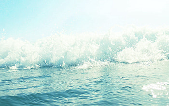 Nature, Sea, Foam, Wave HD wallpaper