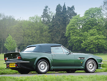 Auto, Trees, Aston Martin, Cars, Side View, V8, Vantage, 1984 HD wallpaper