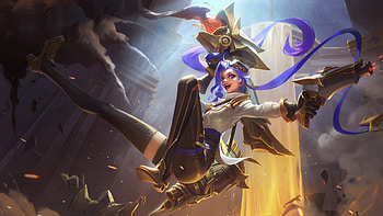 Glorious Jinx Splash Art Wild Rif, jinx-league-of-legends, league-of-legends, games, video-games HD wallpaper