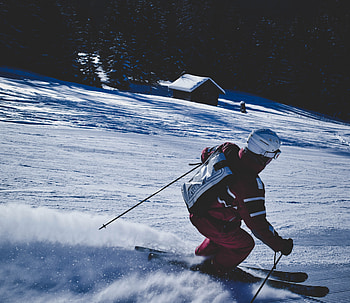 Sports, Snow, Mountain, Skier, Skating, Rolling HD wallpaper