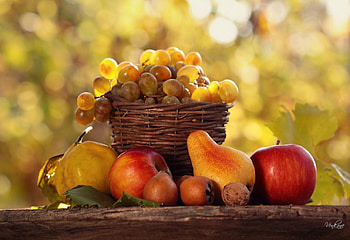 Autumn fruits, dulci, fructele toamnei, mai sunt, gustoase HD wallpaper