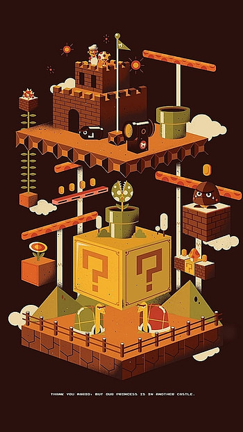 video game, Super Mario Bros. HD phone wallpaper