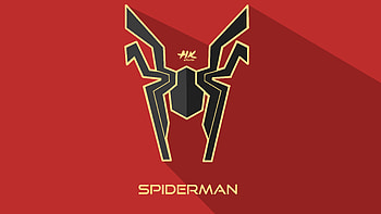 Iron Spider Infinity War Logo, spiderman, logo, artist, artwork, deviantart, superheroes HD wallpaper