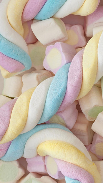 Pastel Marshmallow Twist — Candy , food, candy HD phone wallpaper