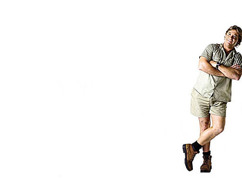Steve Irwin, the crocodiles hunters HD wallpaper