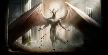 Demon Lord, Lord, CG, Demon, Fantasy HD wallpaper