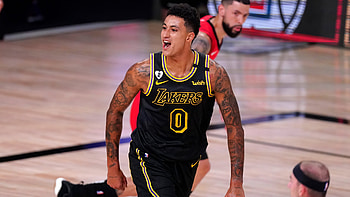 Kyle Kuzma : Lakers Star in Action, Sports, basketball, Kyle Kuzma, NBA, Los Angeles Lakers HD wallpaper