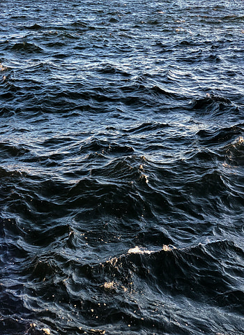 Nature, Water, Sea, Waves, Glare, Wavy HD phone wallpaper