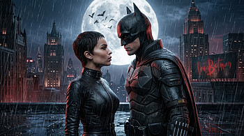 The Batman X Catwoman Together, batman, the-batman, catwoman, superheroes, artwork, art, digital-art, ai HD wallpaper