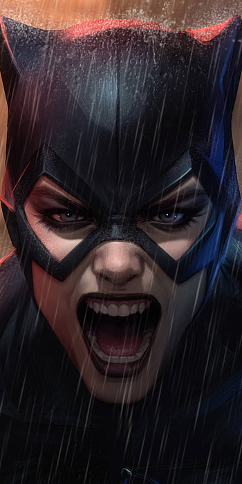 Catwoman: Rain & Fury — DC Comics , rain, DC Comics, Comic HD phone wallpaper