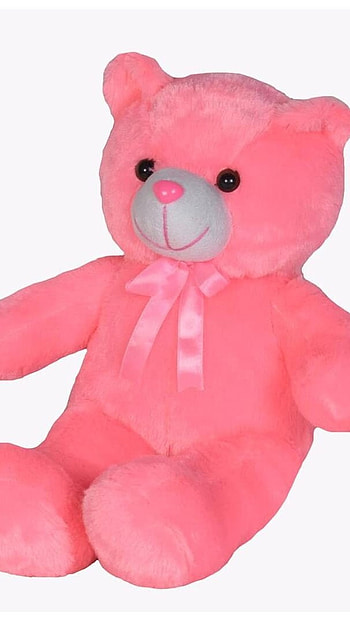 Pink Teddy Bear, Teddy Smiles HD phone wallpaper