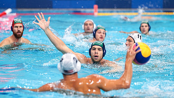 Mens Water Polo, Hungary match, Olympic competition, NBC coverage HD wallpaper