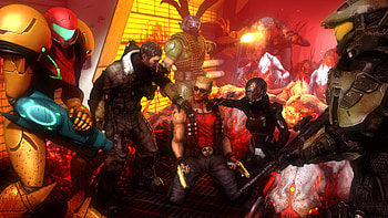 Call Of Duty Deadspace Aliens Crossover Fanart , call-of-duty, dead-space, aliens, alien, games, artwork, artist, digital-art, deviantart HD wallpaper