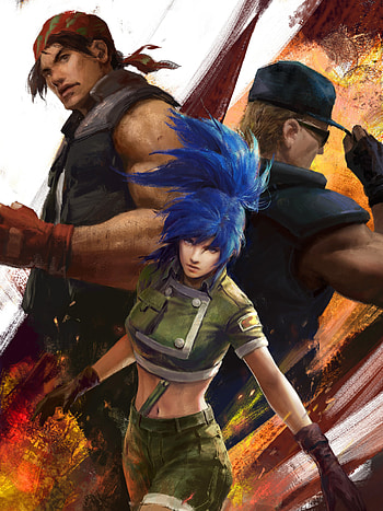 King of Fighters, ArtStation fan art, King of Fighters 137 HD phone wallpaper