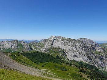 Landscape, Nature, Trees, Grass, Mountain HD wallpaper