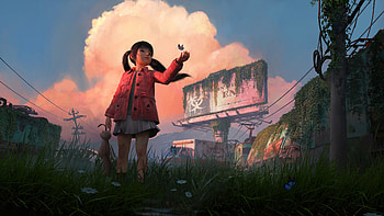 After Tomorrow, alone, artist, artwork, digital-art, artstation HD wallpaper
