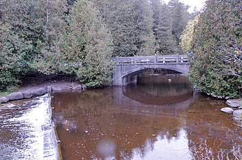 River Under A Bridge, graphy, Bridge, Trees, Nature, River HD wallpaper