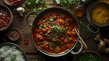 Curry speciality, Curry, meal, table, eating, food HD wallpaper