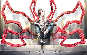 Tatto, anime, Uta, Tokyo Ghoul HD wallpaper