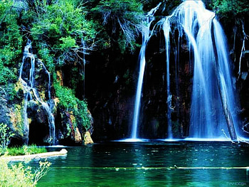 Waterfall, nature, cachoeira HD wallpaper