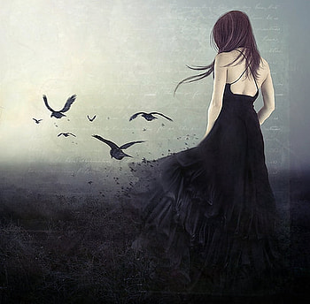 waiting for you, gothic, cg, 3d, dark HD wallpaper